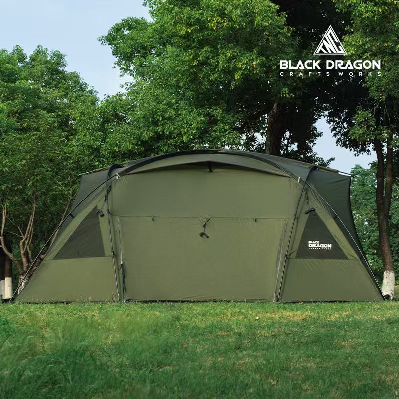 BLACK DRAGON 天舟mini戶外露營帳篷防風輕量化野營過夜隧道四季帳