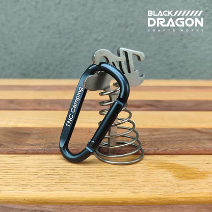 BLACK DRAGON 魚骨釘 帳篷天幕木板固定彈簧不鏽鋼地釘