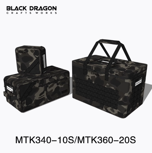 BLACK DRAGON MTK系列 野炊野餐燈具餐具大容雜物收納袋