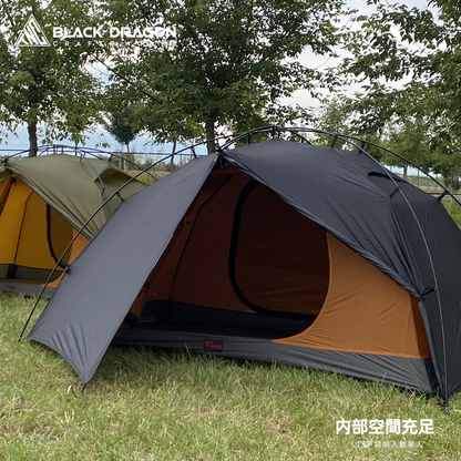 BLACK DRAGON 1.5P黑龍輕量化徒步帳篷內帳登山便攜露營戶外野營輕量防雨
