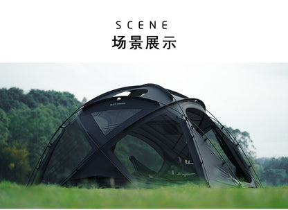BLACK DRAGON S450 尼龍標準款 球型大空間星空頂露營帳篷 可無限拓展