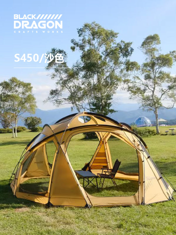 BLACK DRAGON S450 尼龍標準款 球型星空頂可無限拓展帳篷