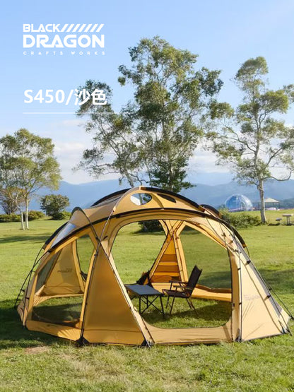 BLACK DRAGON S450 尼龍標準款 球型星空頂可無限拓展帳篷
