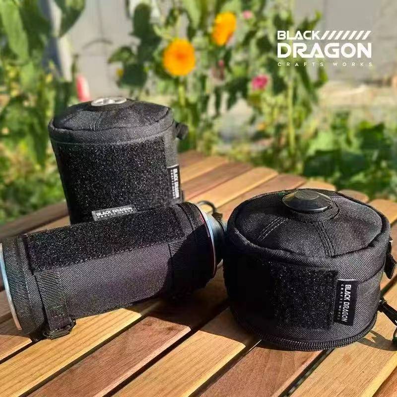 BLACK DRAGON 氣罐收納包 卡式爐多功能收納袋3件套