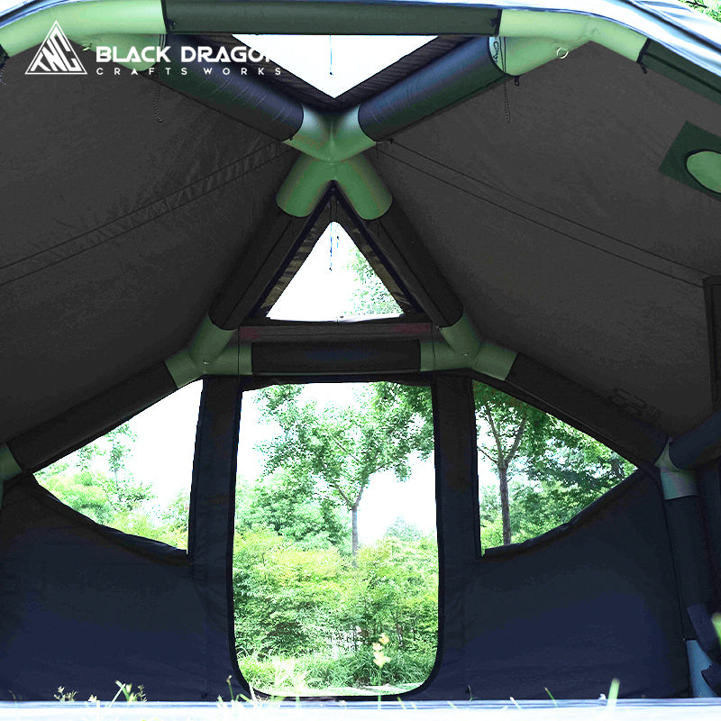 BLACK DRAGON 空間站 02天和專業戶外露營帳篷03星宿野營過夜充氣帳篷