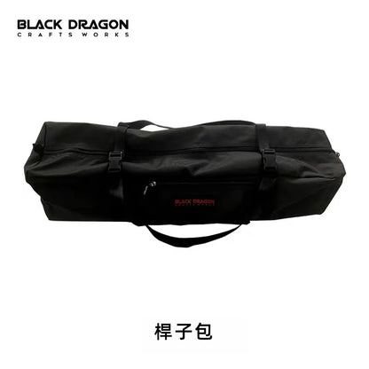 BLACK DRAGON 帳篷杆收納包 戶外裝備便携收納包