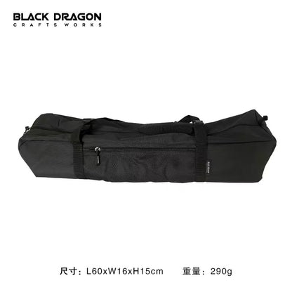 BLACK DRAGON 帳篷杆收納包 戶外裝備便携收納包