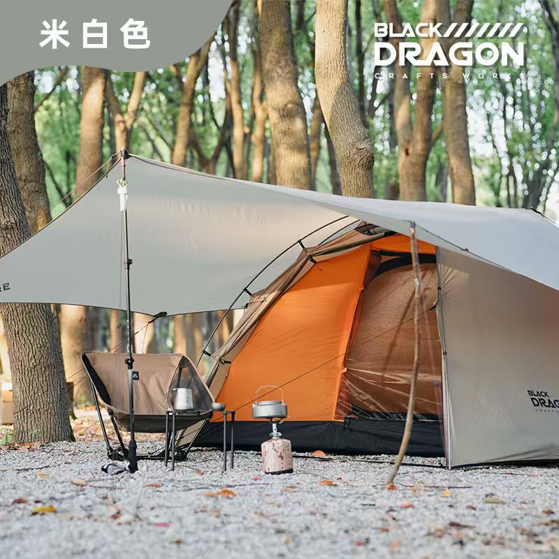 BLACK DRAGON 黑龍 星月單人徒步帳篷 精緻露營戶外防風透氣輕量化便攜