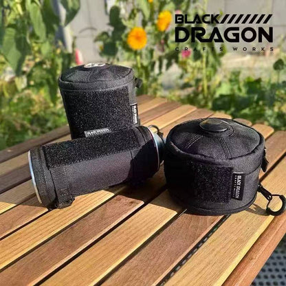 BLACK DRAGON 氣罐收納包 卡式爐多功能收納袋3件套